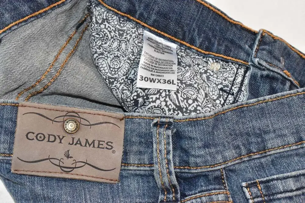 Cody James Men's Denim Jeans Size 30x36